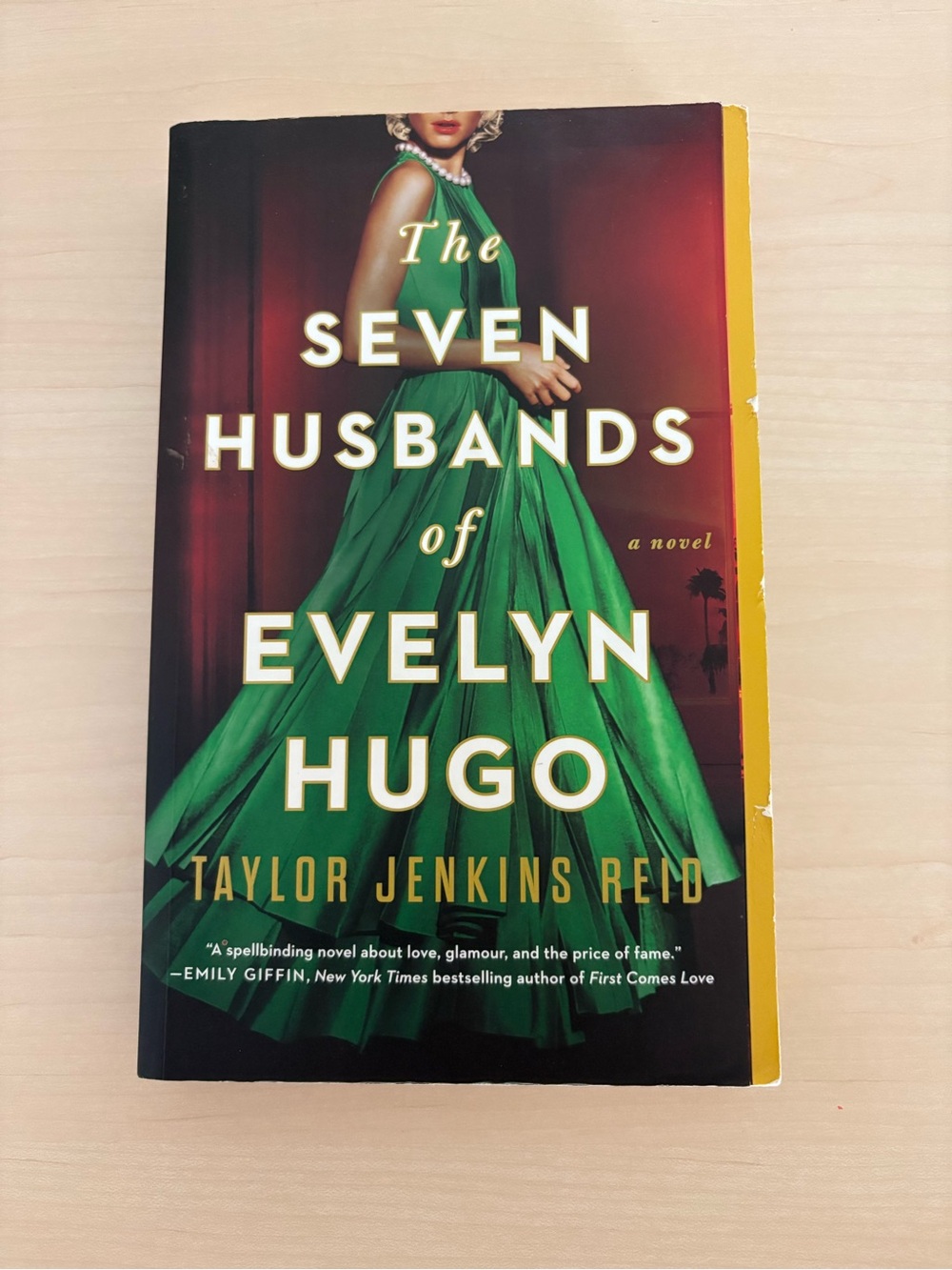 Seven Husbands of Evelyn Hugo by Taylor Jenkins Reid Book